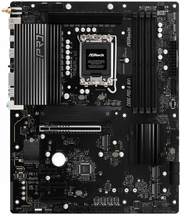 ASRock Z890 Pro-A WiFi DDR5 LGA 1851 ATX ASRock Z890 Pro-A WiFi DDR5 LGA 1851 ATX