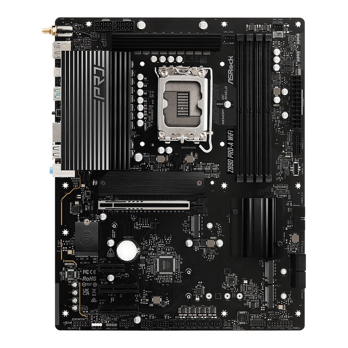 ASRock 1851 Z890 Pro-A Wifi DDR5 ATX Placa Base para PC Intel LGA 1851 con WiFi 6E y Bluetooth 5.3