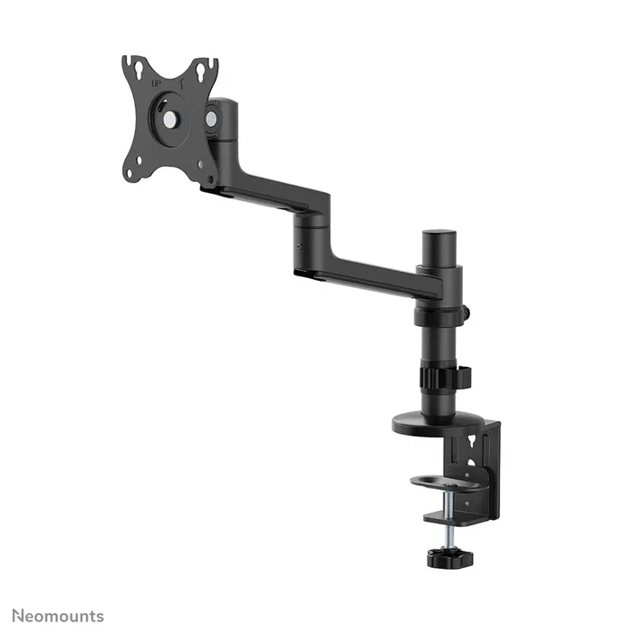 Neomounts DS20-425BL1 NEXT Lite - Soporte de escritorio ajustable para portátiles de 11.6" a 17.3" (hasta 5 kg) - Negro, 360° rotación, VESA 100x100, gestión de cables