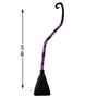 Atosa Escoba de Bruja Desmontable 90 cm Morada y Negra