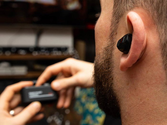 Auricular Soho Bluetooth Tws con Batería Ext. Negro