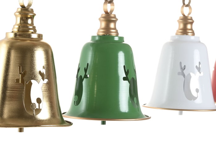 DKD Home Decor Decoración Colgante Metal Surtido de 4 Unidades DKD Home Decor Decoración Colgante Metal Surtido de 4 Unidades