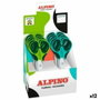 Alpino Tijeras Escolares Colorfull Set de 12 unidades, 130 mm