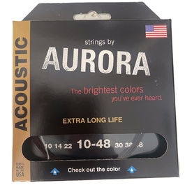 Aurora Strings Cuerdas Acústica Aurora Coated 10-48 Phos Bronze/Silver Phos Bronze