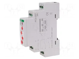 F&F Relé de tiempo PCU 24VDC DPDT