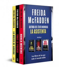 DEBOLSILLO Pack Freida McFadden (La mujer de arriba / Tras la puerta / Nunca mientas)