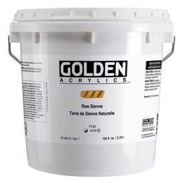 Golden Heavy Body Color Acrílico Tierra de Siena Natural 3.78 L