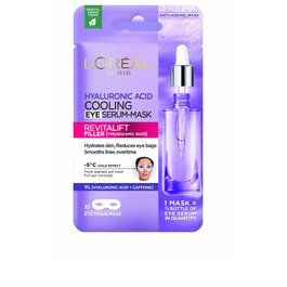 L'Oréal Paris REVITALIFT FILLER Ácido Hialurónico Serum Mask - Mascarilla Facial Anti Ojeras y Bolsas - Contorno de Ojos - 11 g
