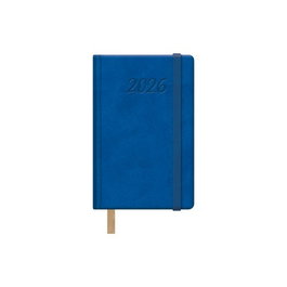 Dohe Samba Agenda Anual 2026 Tapa Extra Polipiel Azul 85x130