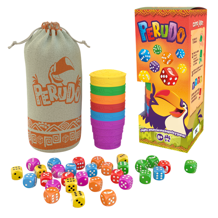 Zygomatic Perudo Juego de Mesa para 2-6 Jugadores Zygomatic Perudo Juego de Mesa para 2-6 Jugadores