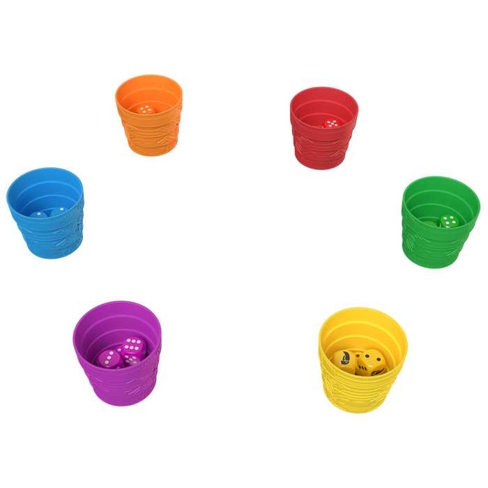 Zygomatic Perudo Juego de Mesa para 2-6 Jugadores Zygomatic Perudo Juego de Mesa para 2-6 Jugadores