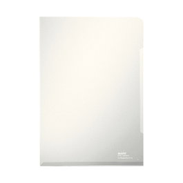 LEITZ Fundas de archivo Super Premium DIN A5 transparentes, 100 unidades