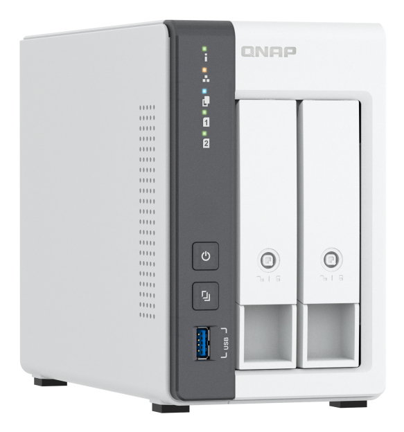 Qnap Servidor Nas K Ts - 216 gr+2Xmn10Ada600S 2, 4GB RAM, 2 Bahías, 2.5GbE, QTS 5.1.7 Qnap Servidor Nas K Ts - 216 gr+2Xmn10Ada600S 2, 4GB RAM, 2 Bahías, 2.5GbE, QTS 5.1.7