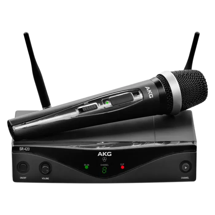AKG Sistema Inalámbrico UHF Vocal Band A con Micrófono y Receptor