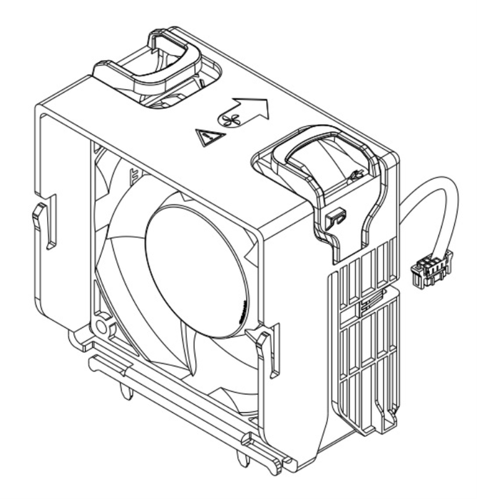 DELL 121-BBBX Sistema de Refrigeración para Ordenador, Ventilador