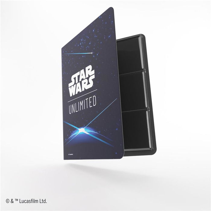 Gamegenic Album Star Wars: Unlimited 18 Pocket - Álbum para 360 cartas con doble funda, 20 páginas, carga lateral, tapas ilustradas