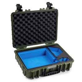 B&W satcom.case PP.162 bronze-green para Starlink Mini Kit