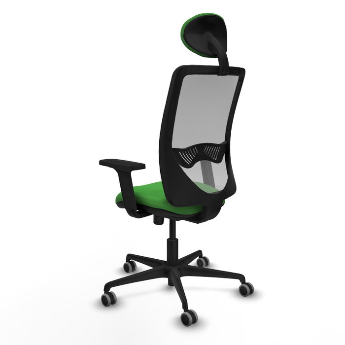 PIQUERAS Y CRESPO Silla de oficina Zulema con mecanismo Sincro Verde y Gris PIQUERAS Y CRESPO Silla de oficina Zulema con mecanismo Sincro Verde y Gris