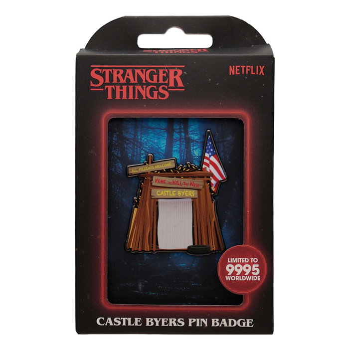 Stranger Things Chapa Castle Byers Limited Edition Stranger Things Chapa Castle Byers Limited Edition