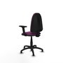 PIQUERAS Y CRESPO Silla de oficina Aýna Morado con Brazos 2D