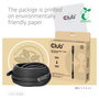 Club 3D USB Type C CAC-2580 Cable USB-C a USB-C 15 m Negro, Bi-Direccional, 10 Gbit/s, USB PD 60W, Carga Rápida, Plug and Play