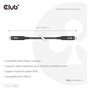 Club 3D USB Type C CAC-2580 Cable USB-C a USB-C 15 m Negro, Bi-Direccional, 10 Gbit/s, USB PD 60W, Carga Rápida, Plug and Play