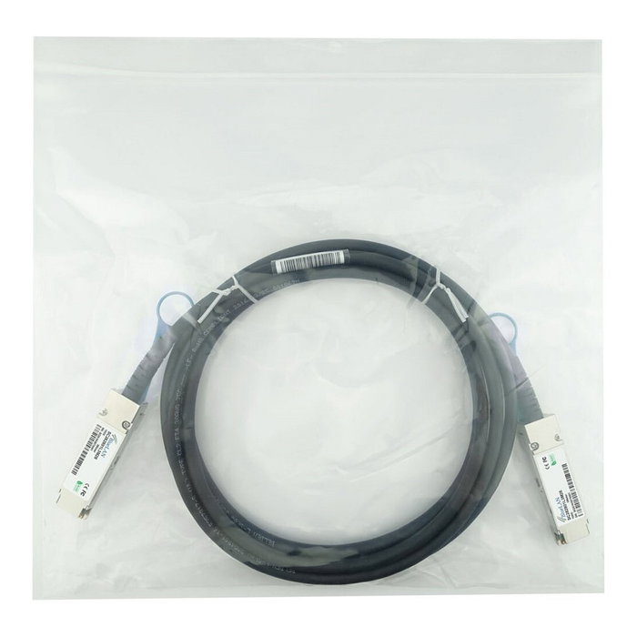 BlueOptics QSFP-100G-CU1M-BL 100Gb 1m QSFP28 DAC BlueOptics QSFP-100G-CU1M-BL 100Gb 1m QSFP28 DAC
