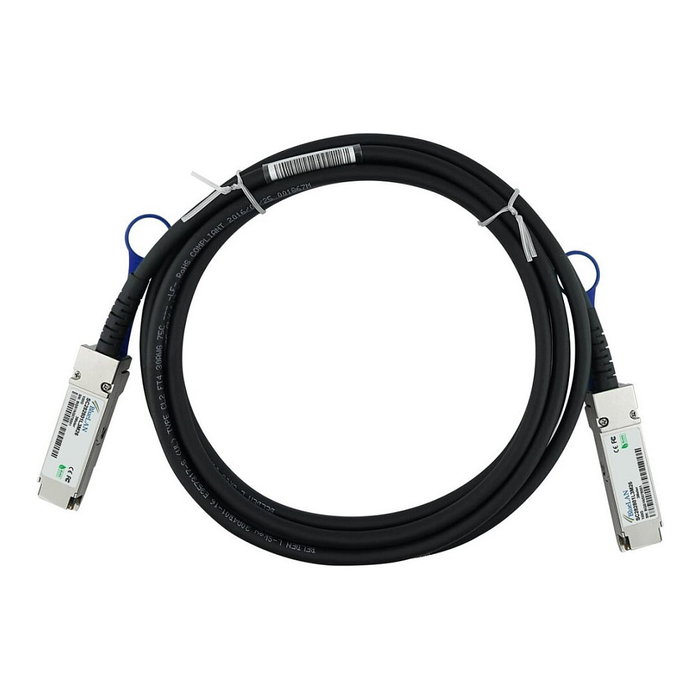 BlueOptics QSFP-100G-CU1M-BL 100Gb 1m QSFP28 DAC BlueOptics QSFP-100G-CU1M-BL 100Gb 1m QSFP28 DAC