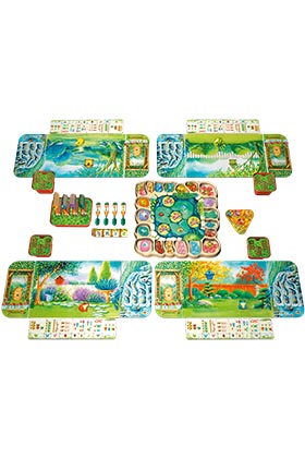 Asmodee Pérgola Juego de Mesa de Estrategia y Jardinería