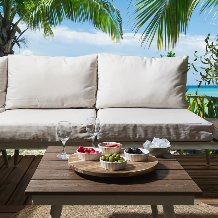 Home Deco Factory Fuente Giratoria Cocooning Maderas Varias Diámetro 35 cm