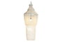 DKD Home Decor Lámpara de Techo de Conchas Hecha a Mano 54x54x130 cm