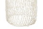 DKD Home Decor Lámpara de Techo de Conchas Hecha a Mano 54x54x130 cm