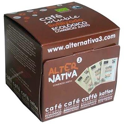 Alternativa3 Café Soluble Liofilizado Eco 25 Sobres Alternativa3 Café Soluble Liofilizado Eco 25 Sobres
