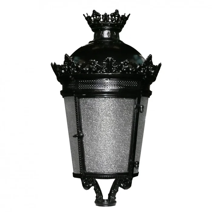 Farol Fernandino 850MM Fundición Aluminio Pintado Horno Negro con Portalámparas E40 Farol Fernandino 850MM Fundición Aluminio Pintado Horno Negro con Portalámparas E40
