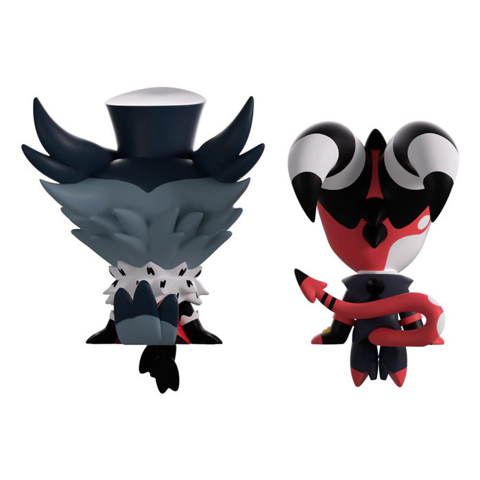 Youtooz Helluva Boss Co. Figuras Vinyl Blitzo & Stolas Monitor Buddiez Youtooz Helluva Boss Co. Figuras Vinyl Blitzo & Stolas Monitor Buddiez