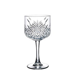 RCR TIMELESS Copa Cocktail - Copa de Vidrio para Cócteles, 50 cl, 19.8 cm de Alto x 10 cm de Diámetro, Borde Grueso (Set de 12)