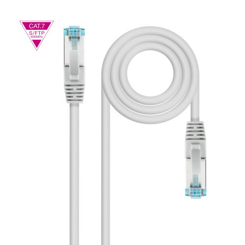 Nanocable Cable de Red Cat.7 SFTP AWG26 50cm Gris