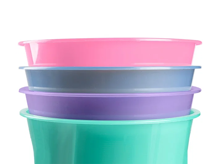 Liderpapel Papelera Plástico Celeste Translucido 13 Litros 275x285 mm Liderpapel Papelera Plástico Celeste Translucido 13 Litros 275x285 mm