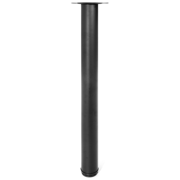 HERRAJES ALK Pata de mesa regulable VIGO Ø60 H710 negro HERRAJES ALK Pata de mesa regulable VIGO Ø60 H710 negro