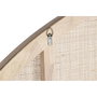 DKD Home Decor Morefond rejilla 23 Cabecero Cama Moderno Ratán Rubberwood Natural 179 x 119 x 3.5 cm Hecho a mano
