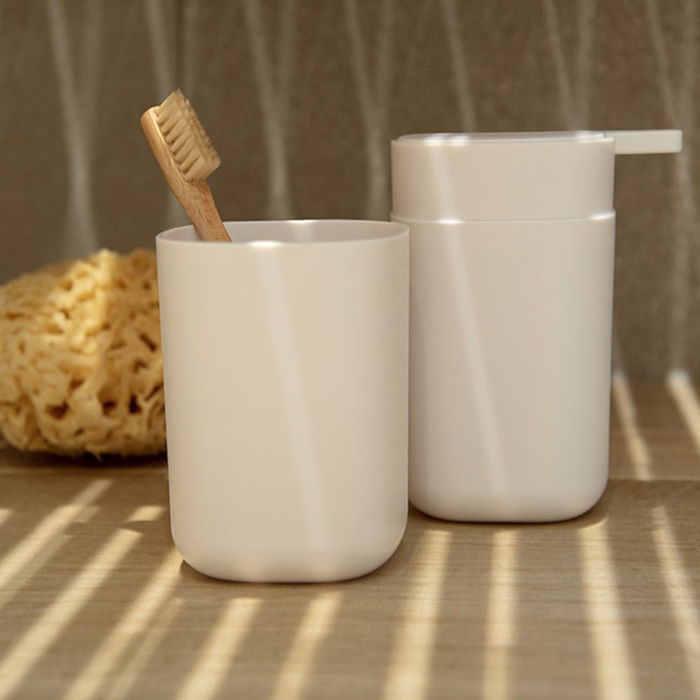 Wenko Dosificador de jabón Davos Blanco Mate 24829100