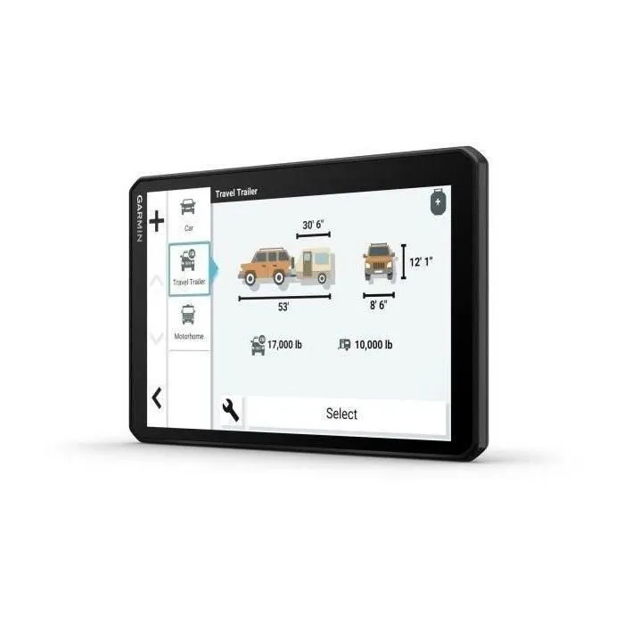 Garmin Camper 895 MT-S GPS para Camión y Caravana Pantalla 8" TFT