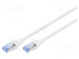 DIGITUS Patch Cord Cat 5e F/UTP RJ45 0,25m Gris