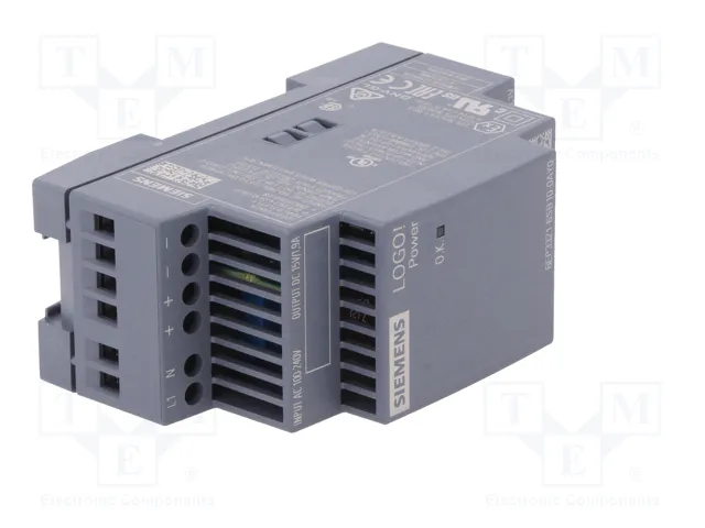 SIEMENS LOGO!Power 28,5W 15VDC Alimentador de impulso SIEMENS LOGO!Power 28,5W 15VDC Alimentador de impulso