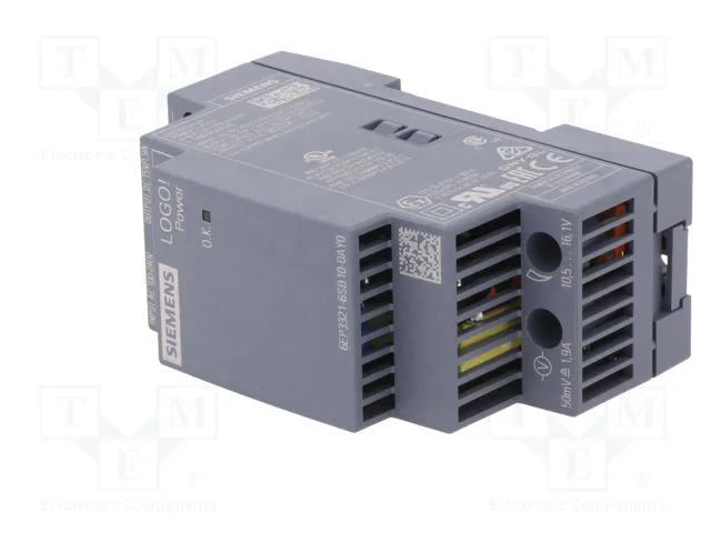 SIEMENS LOGO!Power 28,5W 15VDC Alimentador de impulso SIEMENS LOGO!Power 28,5W 15VDC Alimentador de impulso