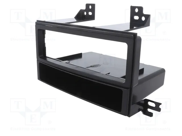 METRA Bastidor de montaje de radio 1 DIN Negro para Hyundai y Kia METRA Bastidor de montaje de radio 1 DIN Negro para Hyundai y Kia