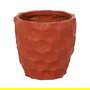 S/2 Macetero Terracota Cemento 41 X 41 X 39,60 cm