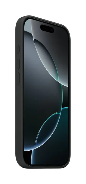 Apple Funda Silicona con MagSafe MYYJ3ZM/A - 55% Material Reciclado, Negro - Compatible con iPhone 16 Pro, Protección contra Caídas y Rayones, Carga Inalámbrica