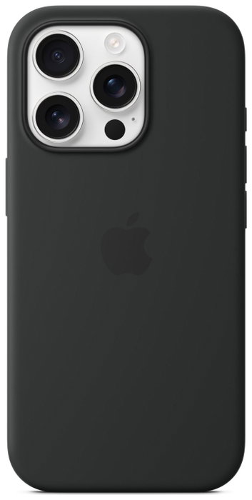 Apple Funda de Silicona con MagSafe para iPhone 16 Pro - Negro