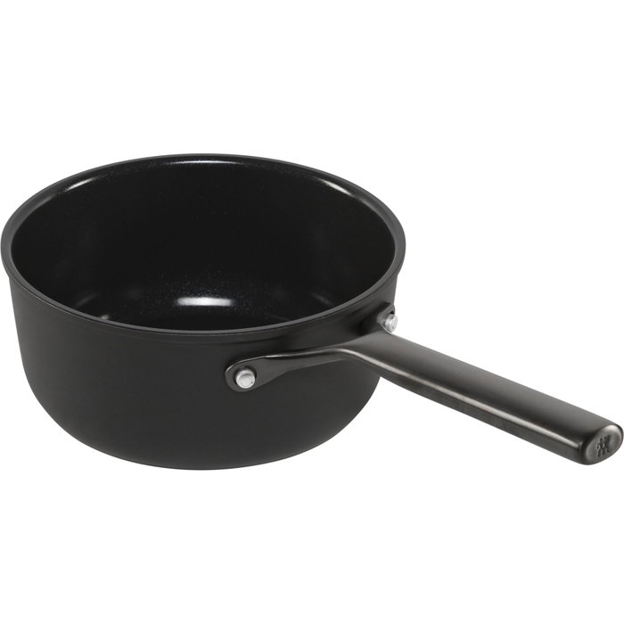 Zwilling Milano Cazo con Tapa de Vidrio 18 cm, Marrón